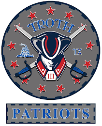 TROTH III TX PATRIOTS logo