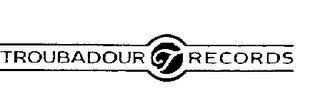 TROUBADOUR RECORDS logo
