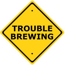 TROUBLE BREWING logo