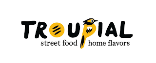 TROUPIAL STREET FOOD HOME FLAVORS logo
