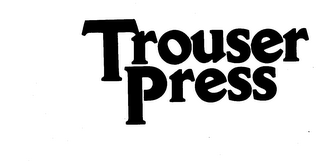 TROUSER PRESS logo