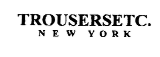 TROUSERSETC. NEW YORK logo