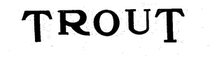 TROUT logo