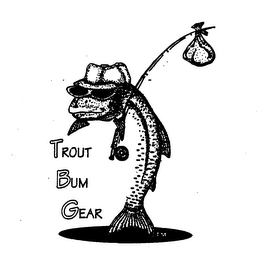 TROUT BUM GEAR logo