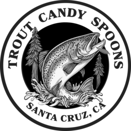 TROUT CANDY SPOONS SANTA CRUZ, CA logo