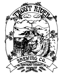 TROUT RIVER BREWING CO. NORTHEAST KINGDOM VERMONT logo