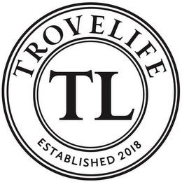TROVELIFE TL ESTABLISHED 2018 logo