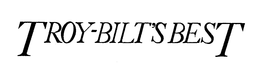 TROY-BILT'S BEST logo