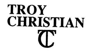 TROY CHRISTIAN TC logo