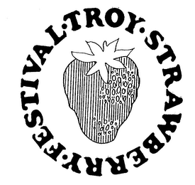 TROY STRAWBERRY FESTIVAL logo