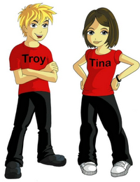 TROY TINA logo