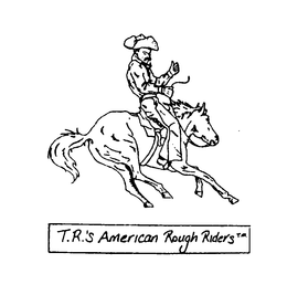 T.R.'S AMERICAN ROUGH RIDERS logo