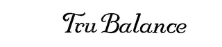 TRU BALANCE logo