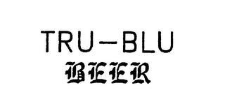 TRU-BLU BEER NORTHHAMPTON BREWERY CORP. NORTHHAMPTON, PA. logo