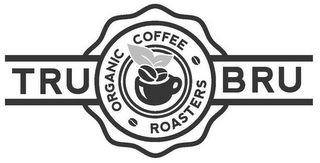 TRU BRU ORGANIC COFFEE ROASTERS logo