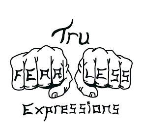 TRU FEAR LESS EXPRESSIONS logo