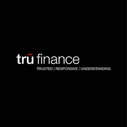 TRU FINANCE TRUSTED RESPONSIVE UNDERSTANDING logo