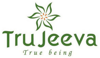 TRU JEEVA TRUE BEING logo