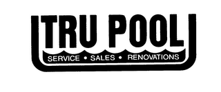 TRU POOL SERVICE SALES RENOVATIONS logo