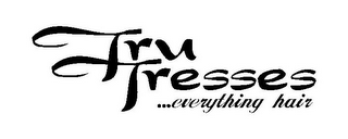 TRU TRESSES ...EVERYTHING HAIR logo