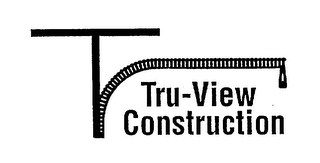 TRU-VIEW CONSTRUCTION logo