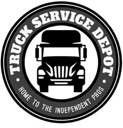 TRUCK SERVICE DEPOT · HOME TO THE INDEPENDENT PROS · logo