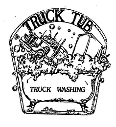 TRUCK TUB TRUCK WASHING logo