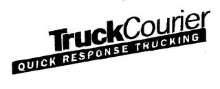 TRUCKCOURIER QUICK RESPONSE TRUCKING logo