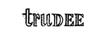 TRUDEE logo