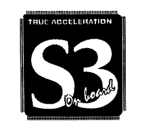 TRUE ACCELERATION S3 ON BOARD logo