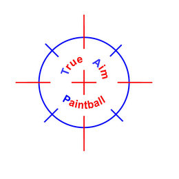 TRUE AIM PAINTBALL logo