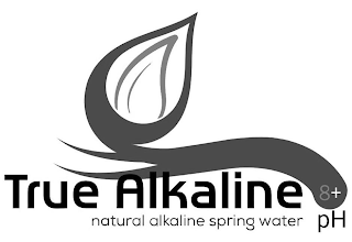 TRUE ALKALINE NATURAL ALKALINE SPRING WATER 8+ PH logo