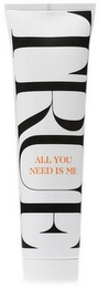 TRUE ALL YOU NEED IS ME logo
