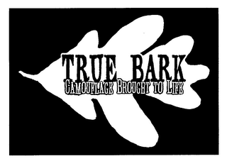 TRUE BARK CAMOUFLAGE BROUGHT TO LIFE logo