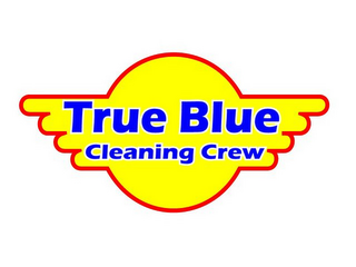 TRUE BLUE CLEANING CREW logo