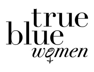 TRUE BLUE WOMEN logo