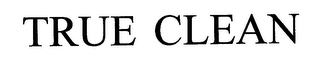 TRUE CLEAN logo