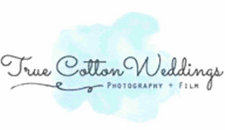 TRUE COTTON WEDDINGS PHOTOGRAPHY + FILM logo