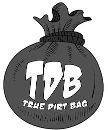 TRUE DIRT BAG TDB logo