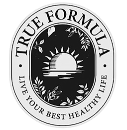 TRUE FORMULA LIVE YOUR BEST HEALTHY LIFE logo
