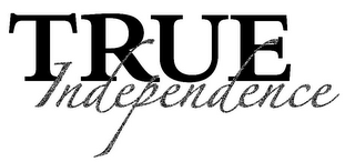TRUE INDEPENDENCE logo