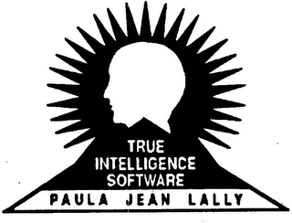 TRUE INTELLIGENCE SOFTWARE PAULA JEAN LALLY logo