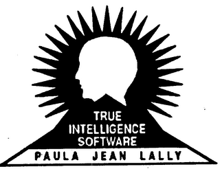 TRUE INTELLIGENCE SOFTWARE PAULA JEAN LALLY logo