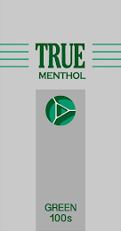TRUE MENTHOL GREEN 100S logo