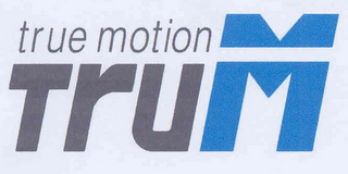 TRUE MOTION TRUM logo