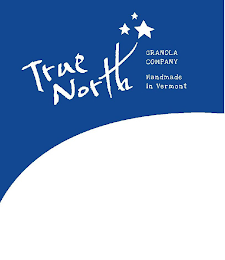 TRUE NORTH GRANOLA COMPANY HANDMADE IN VERMONT logo