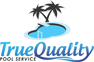 TRUE QUALITY POOL SERVICE logo