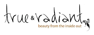 TRUE & RADIANT BEAUTY FROM THE INSIDE OUT logo
