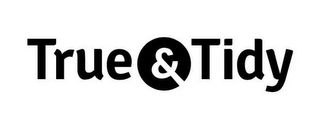 TRUE & TIDY logo