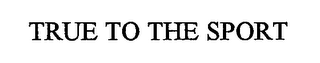 TRUE TO THE SPORT logo